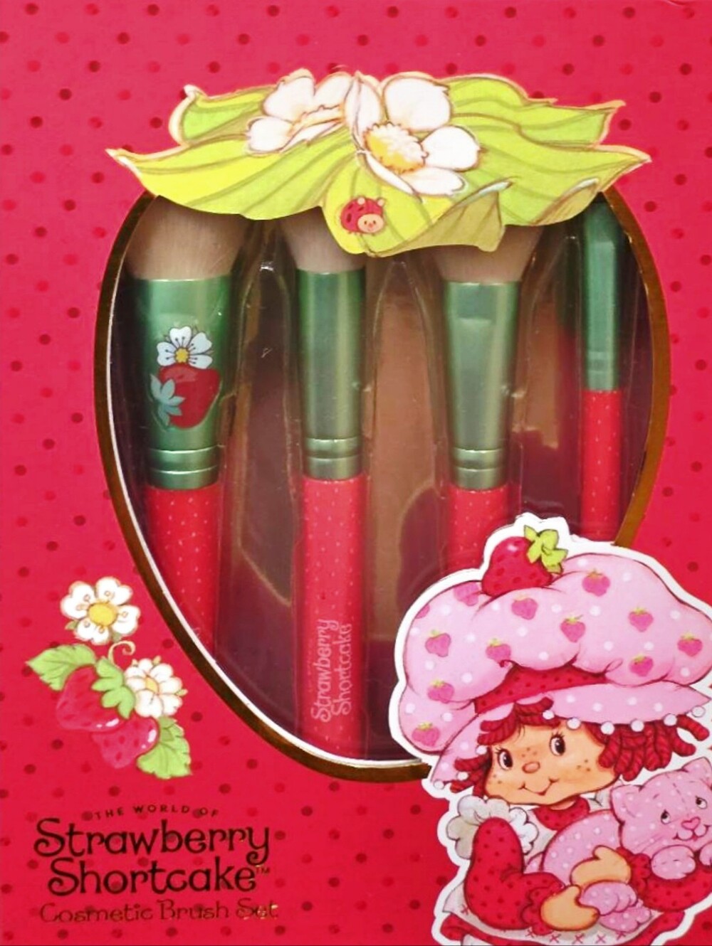 Taste Beauty X Strawberry Shortcake Cosmetic Brush Set